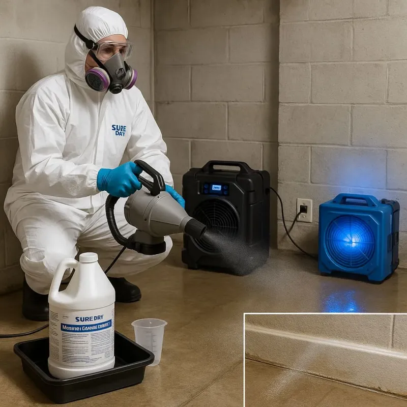 Sanitization and Odor Removal process in Decherd, TN
