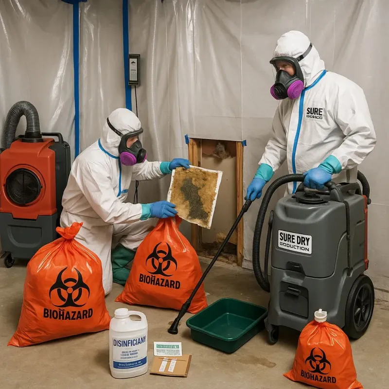 Contaminated Water Handling Protocols process in Decherd, TN
