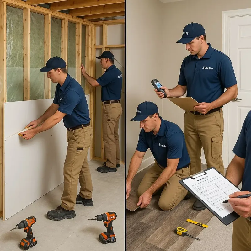 Repairs and Reconstruction process in Decherd, TN